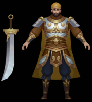 Guan Hai Battle Render (NROTKLCC) Illustration