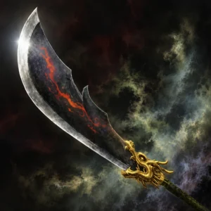Green Dragon Crescent Blade